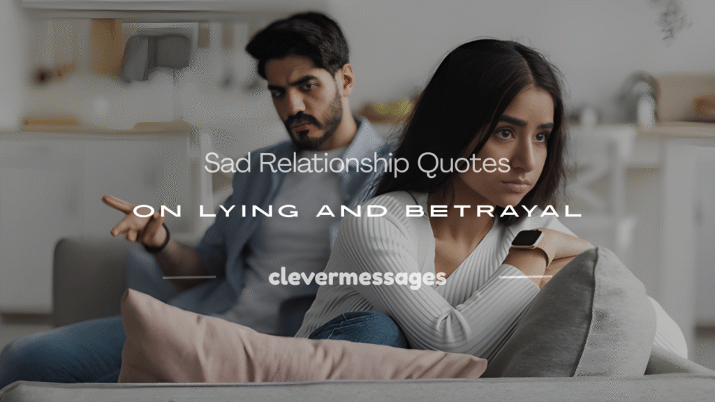 relationship lying quotes