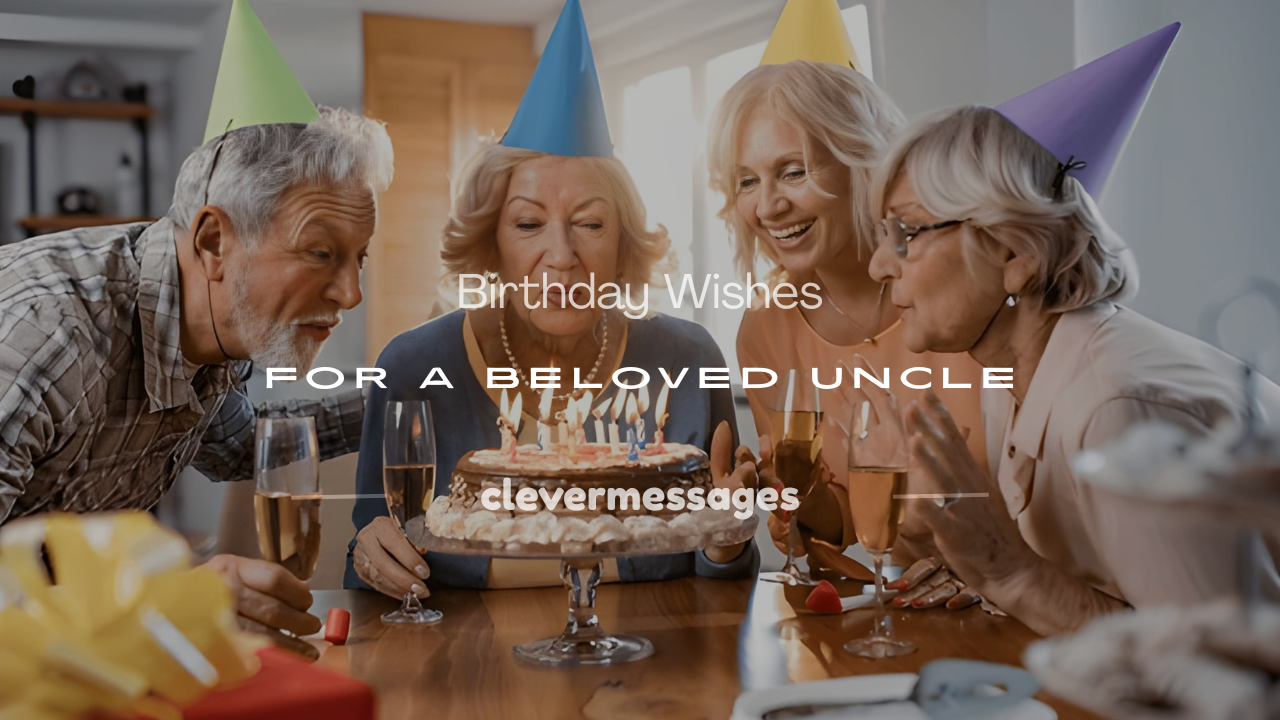 Read more about the article 250+ Heartfelt Birthday Wishes for a Beloved Uncle