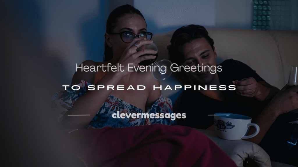 happy smile happy good evening quotes