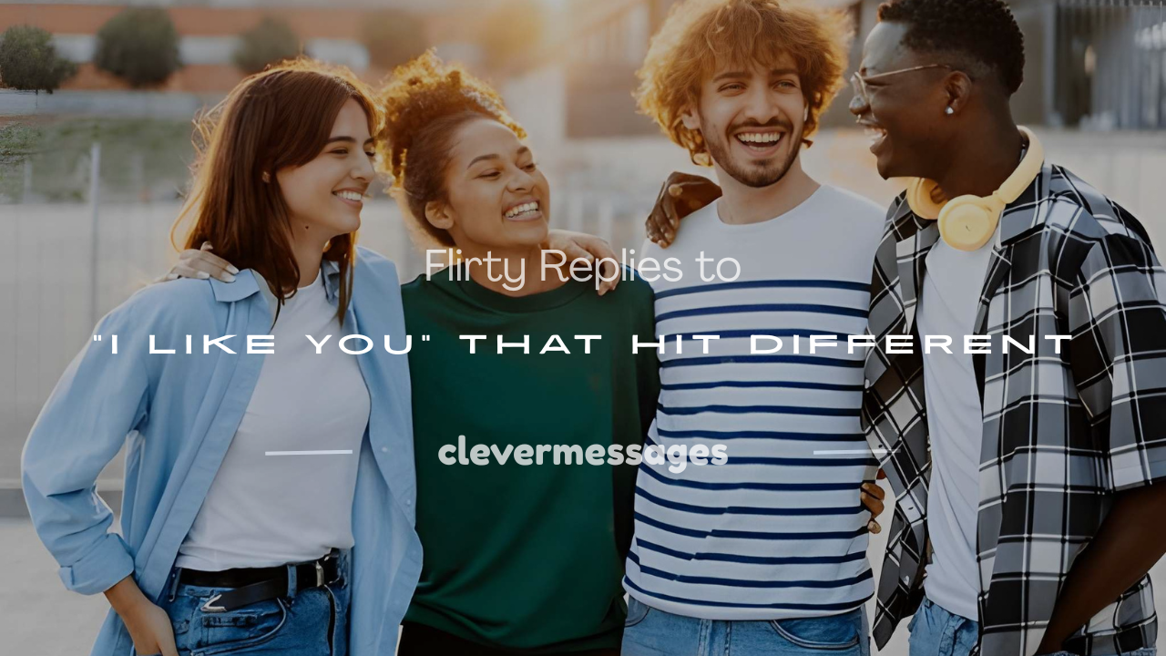 Read more about the article 250+ Flirty Replies to “I Like You” That Hit Different