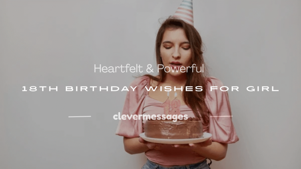 18th birthday wishes for girl