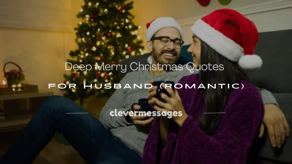 merry christmas quotes for husband