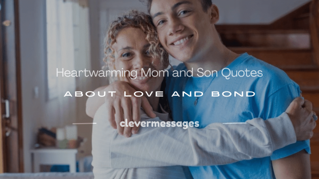 mom and son quotes